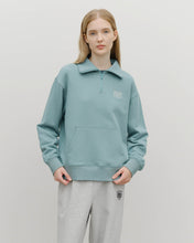 Load image into Gallery viewer, [韩国] Marithe 128 男女同款经典LOGO半拉链卫衣
