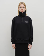 Load image into Gallery viewer, [韩国] Marithe 128 男女同款经典LOGO半拉链卫衣
