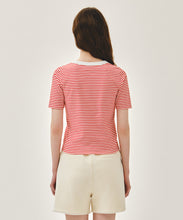 Load image into Gallery viewer, [韩国] Marithe 186 女款短袖（亨利领）
