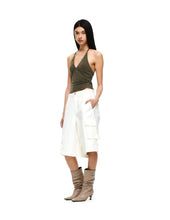 Load image into Gallery viewer, [韩国] Verish Soft Cotton Deep V-Neck Halter Bra Top
