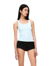 Load image into Gallery viewer, [韩国] Verish Cotton Rib U-Neck Bra Top
