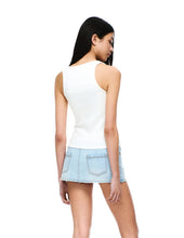 Load image into Gallery viewer, [韩国] Verish Cotton Rib U-Neck Bra Top
