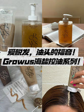 Load image into Gallery viewer, [韩国] Growus 海盐磨砂洗发水套组
