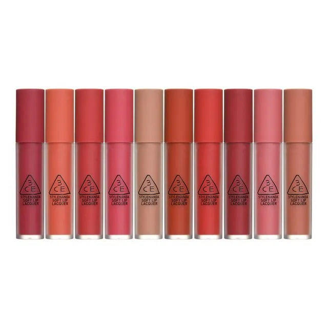 [韩国] 3CE Soft Lip Lacquer