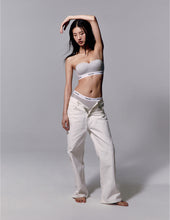 Load image into Gallery viewer, [韩国] Verish Cotton Bra Logo Band Off-Shoulder
