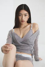 Load image into Gallery viewer, [韩国] Verish Cool Fit Bra Volume Fit Logo &amp; Panty Set
