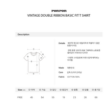 Load image into Gallery viewer, [韩国] Ronron 22 短袖
