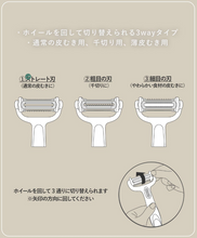 Load image into Gallery viewer, [日本] 3coins 三面削皮器
