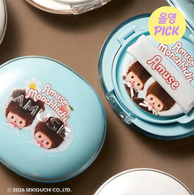 Load image into Gallery viewer, [韩国] Amuse x Monchhichi 轻盈柔雾气垫
