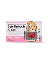 Load image into Gallery viewer, [Hapa Kristin] 月抛 See Through Kristin
