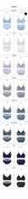 Load image into Gallery viewer, [韩国] Verish Cool Fit Bra Volume Fit Logo &amp; Panty Set
