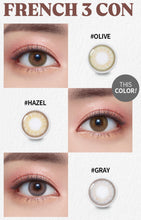 Load image into Gallery viewer, [Olens] 日抛 10pcs French Gold 3con

