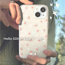Load image into Gallery viewer, [韩国] NineteenFriday 手机壳 - Flower Mini Star Giltter Jelly
