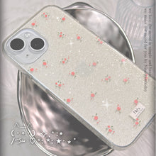 Load image into Gallery viewer, [韩国] NineteenFriday 手机壳 - Flower Mini Star Giltter Jelly
