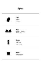 Load image into Gallery viewer, [韩国] Verish Cool Fit Bra Volume Lift-Up Plus &amp; Panty Set
