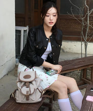 Load image into Gallery viewer, [韩国] Lotsyou Nostalgia Canvas Backpack
