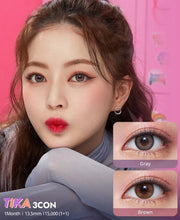 Load image into Gallery viewer, [Olens] 月抛 Tika 3con
