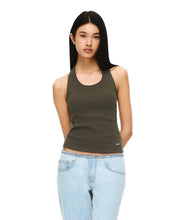 Load image into Gallery viewer, [韩国] Verish Cotton Rib Halter Neck Bra Top
