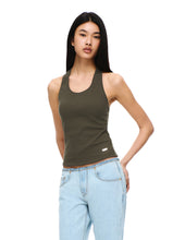 Load image into Gallery viewer, [韩国] Verish Cotton Rib Halter Neck Bra Top
