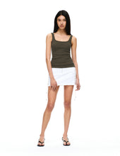 Load image into Gallery viewer, [韩国] Verish Cotton Rib Square Neck Bra Top
