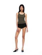 Load image into Gallery viewer, [韩国] Verish Cotton Rib U-Neck Bra Top

