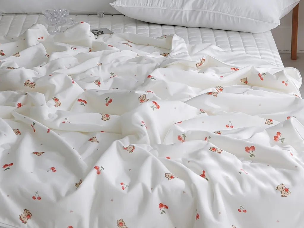 [韩国] 冰冰被 小熊樱桃