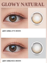 Load image into Gallery viewer, [Olens] 月抛 Glowy Natural
