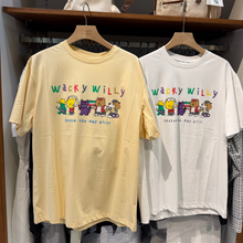 Load image into Gallery viewer, [韩国] Wacky Willy 50 男女同款短袖
