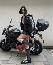 Load image into Gallery viewer, [日本] Adidas 33 皮革连帽外套
