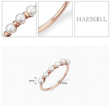 Load image into Gallery viewer, [韩国] Haesool 07 珍珠戒指
