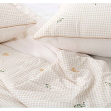 Load image into Gallery viewer, [韩国] 冰冰被 格纹小熊
