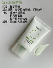 Load image into Gallery viewer, [韩国] Be Plain 绿豆冰感防晒
