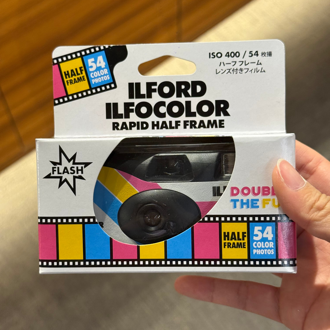 [日本]  lLFORD Rapid 半格胶卷相机