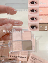 Load image into Gallery viewer, [韩国Daiso] Twinkle Pop 四色眼影盘

