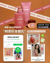 Load image into Gallery viewer, [韩国] NUTSELINE 纤体身体乳
