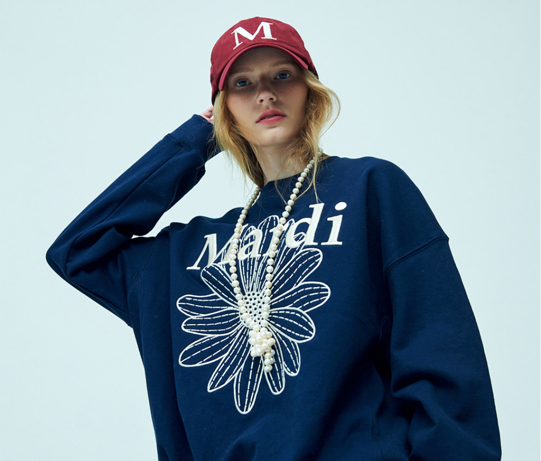 [韩国] Mardi Mercredi 21 刺绣卫衣