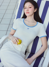Load image into Gallery viewer, [韩国] Marithe 15 女款短袖（迷你标）
