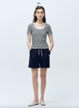 Load image into Gallery viewer, [韩国] Marithe 15 女款短袖（迷你标）
