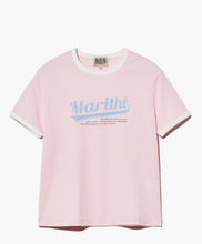 Load image into Gallery viewer, [韩国] Marithe 40 女款短袖（混色字体）
