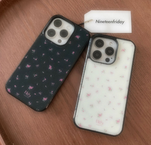 Load image into Gallery viewer, [韩国] NineteenFriday 手机壳 - Mini Ribbon Flower
