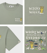 Load image into Gallery viewer, [韩国] Wacky Willy 41 男女同款短袖

