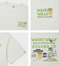 Load image into Gallery viewer, [韩国] Wacky Willy 41 男女同款短袖
