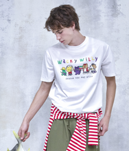 Load image into Gallery viewer, [韩国] Wacky Willy 50 男女同款短袖
