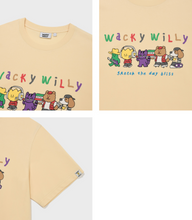 Load image into Gallery viewer, [韩国] Wacky Willy 50 男女同款短袖
