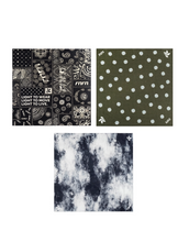 Load image into Gallery viewer, [韩国] rnrn 15 Graphic Cotton Bandana 印花方巾
