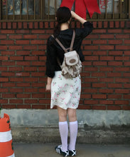 Load image into Gallery viewer, [韩国] Lotsyou Nostalgia Canvas Backpack
