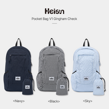 Load image into Gallery viewer, [韩国] Heisan 轻量背包 V1格纹
