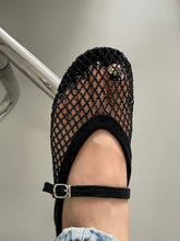 Load image into Gallery viewer, [韩国] Crystal Mesh Flat 渔网碎钻鞋
