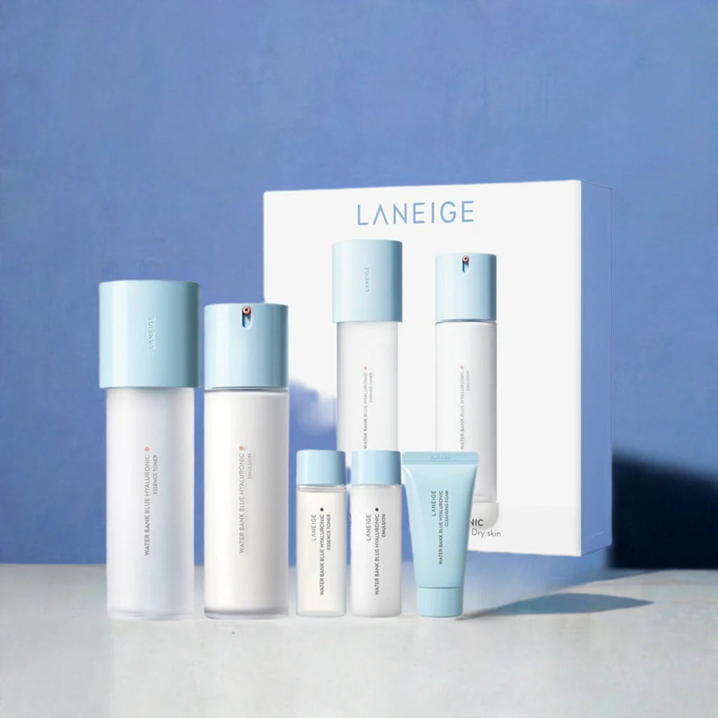 [韩国] Laneige 小蓝盾水乳套盒