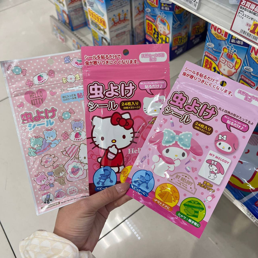 [日本] 卡通蚊虫贴
